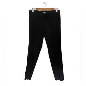 Bebe Skinny Leg Casual Pants with Ankle Slit